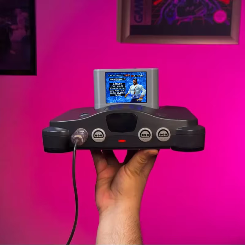 Retro Gaming Accessories - خراطيش ألعاب ريترو Pico N64 مع