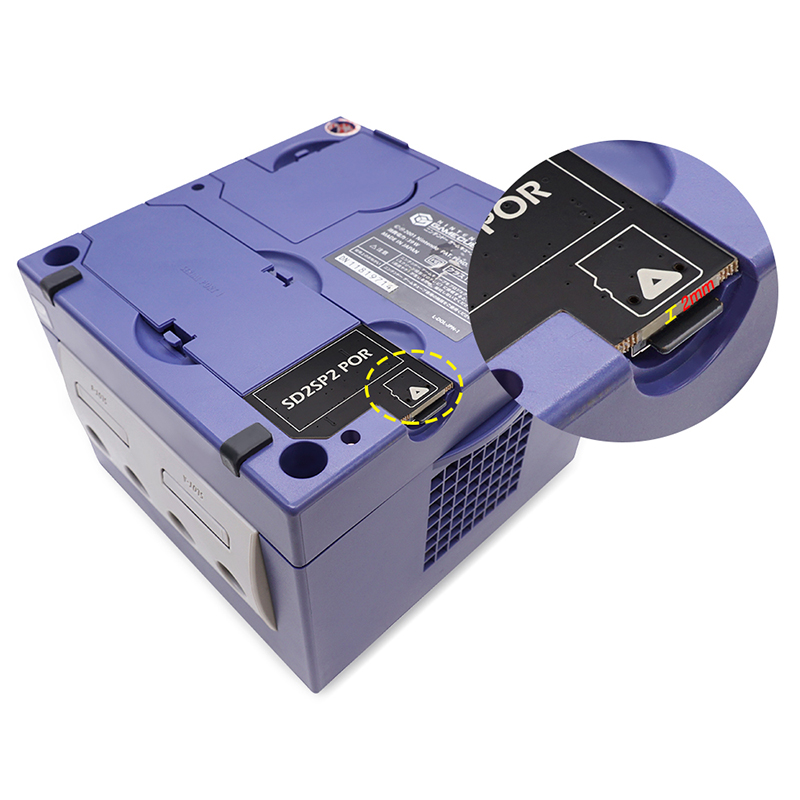 Retro Gaming Usb Stick - بطاقة SD2SP2 لتشغيل ألعاب GameCube وGame