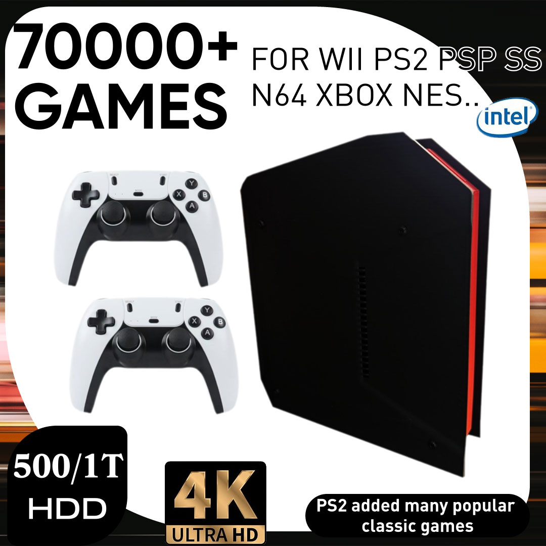 Retro Gaming Ps3 - جهاز ألعاب فيديو ريترو X4 مع