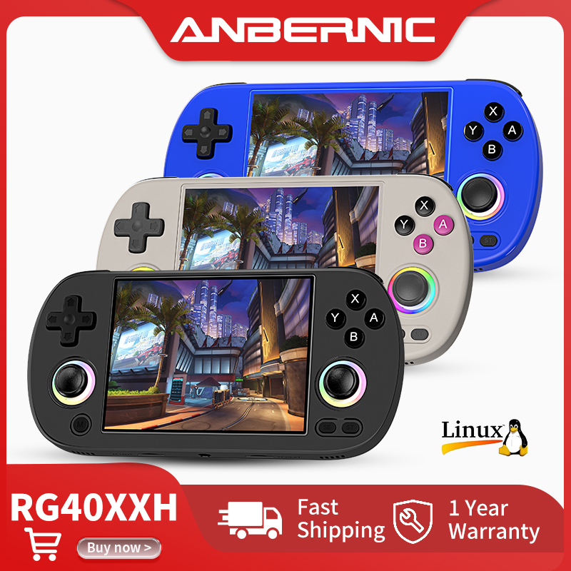 Retro Gaming Play Zone - جهاز ألعاب محمول Anbernic RG40XX H