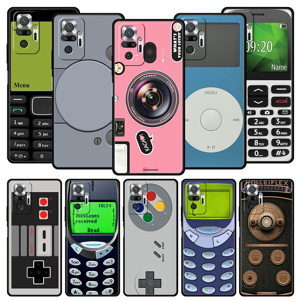 Retro Gaming On Phone - الرجعية ألعاب الكاميرا الشريط كاسيت جراب