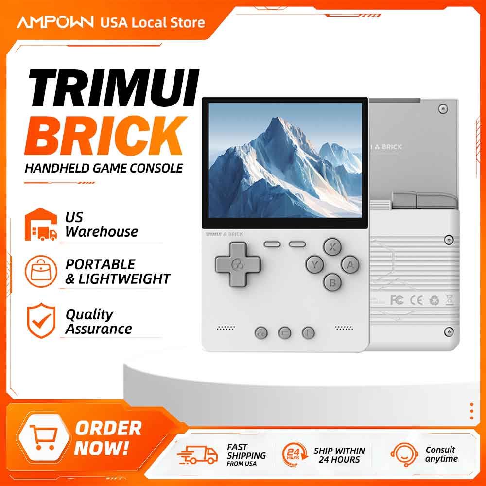 Retro Gaming Usb - TRIMUI BRICK وحدة تحكم بجهاز لعب