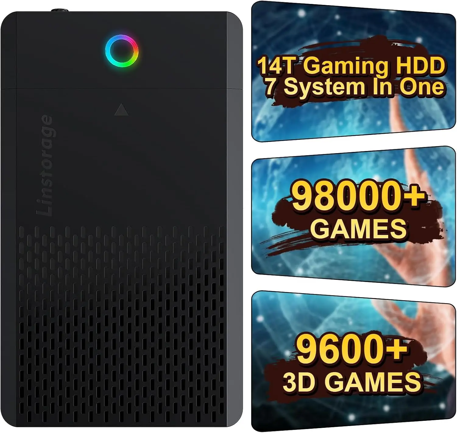 Retro Gaming Hard Drive - قرص صلب جديد بسعة 14 تيرابايت