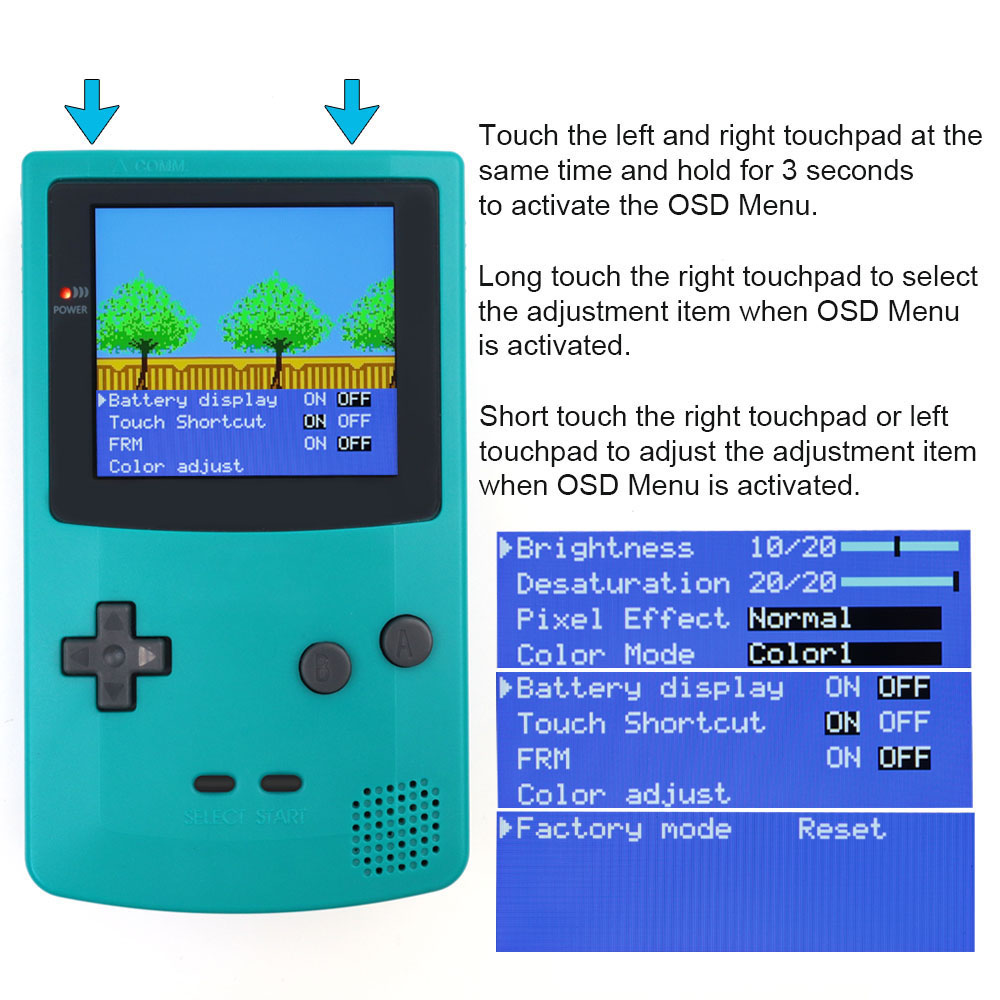 شاشة LCD IPS مقاس 2.8 بوصة مع  - مراجعة Retro Gaming Accessories وسعره