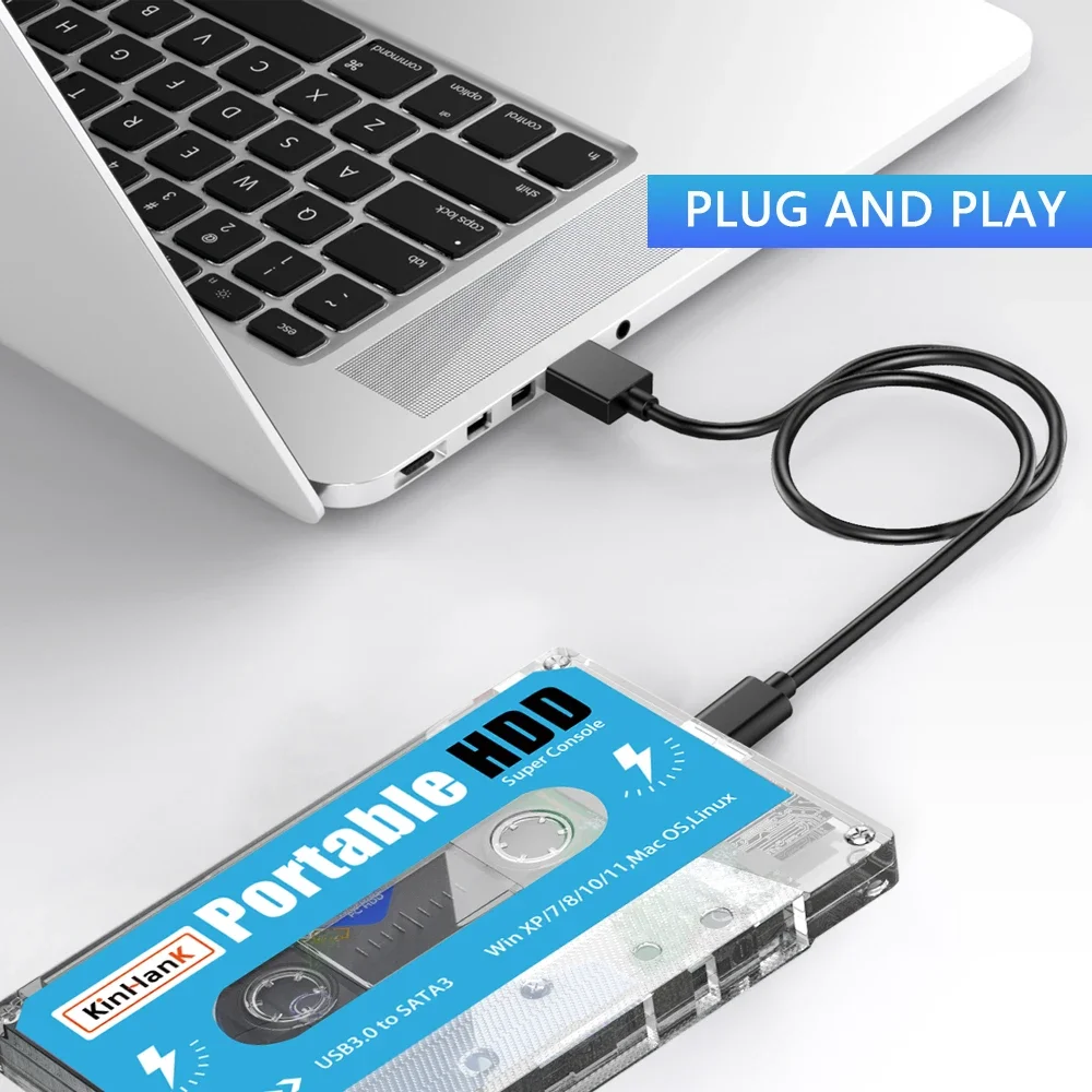 قرص صلب للألعاب KINHANK 500G ب - مراجعة Retro Gaming Hard Drive وسعره