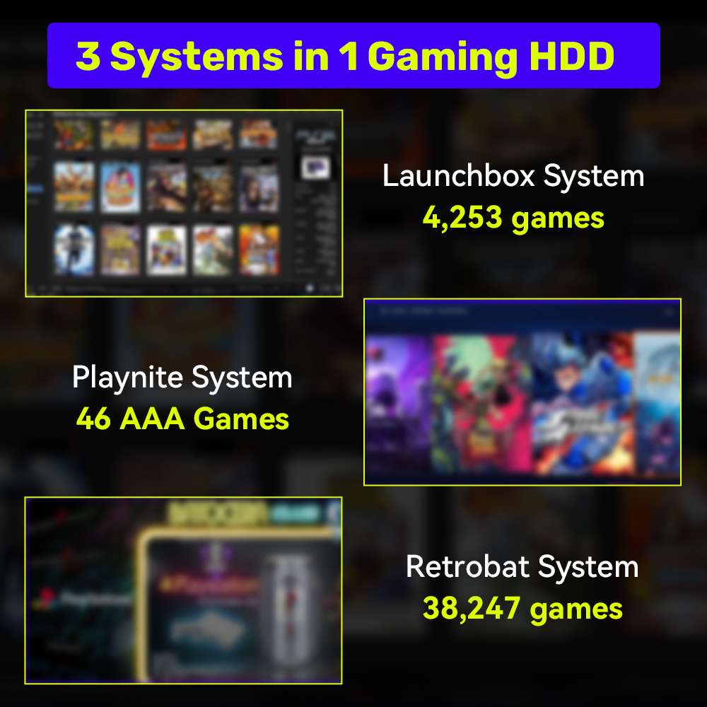 وحدة تحكم ألعاب قرص صلب للألعا - مراجعة Retro Gaming Hard Drive وسعره