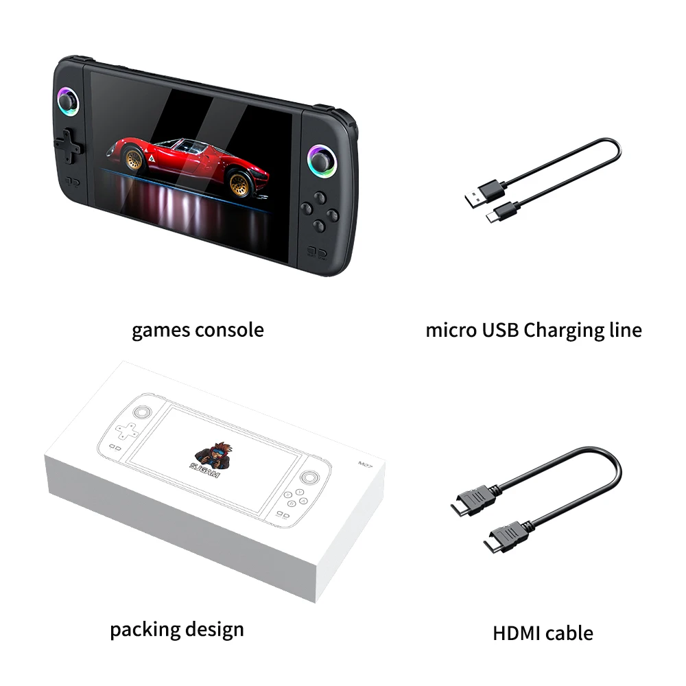 128G M27 مشغل ألعاب محمول وحدة - مراجعة Retro Gaming Play Zone وسعره
