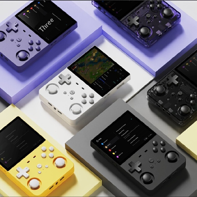 جهاز ألعاب محمول L35 بشاشة IPS - مراجعة Retro Gaming Usb وسعره