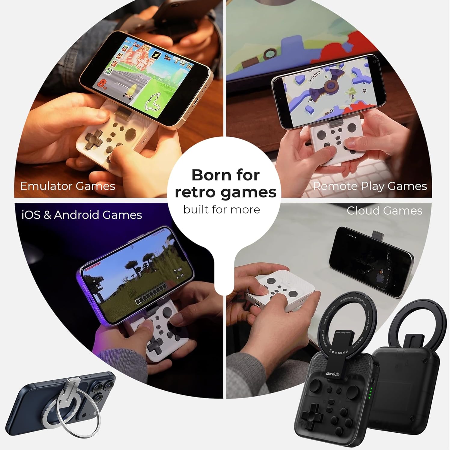 وحدة تحكم ألعاب محمولة M4 للأن - مراجعة Retro Gaming On Phone وسعره