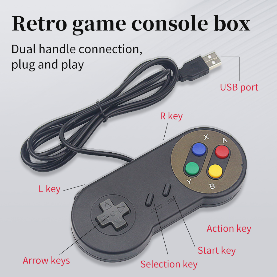 يد تحكم USB للألعاب، عصا تحكم  - مراجعة Retro Gaming Usb وسعره