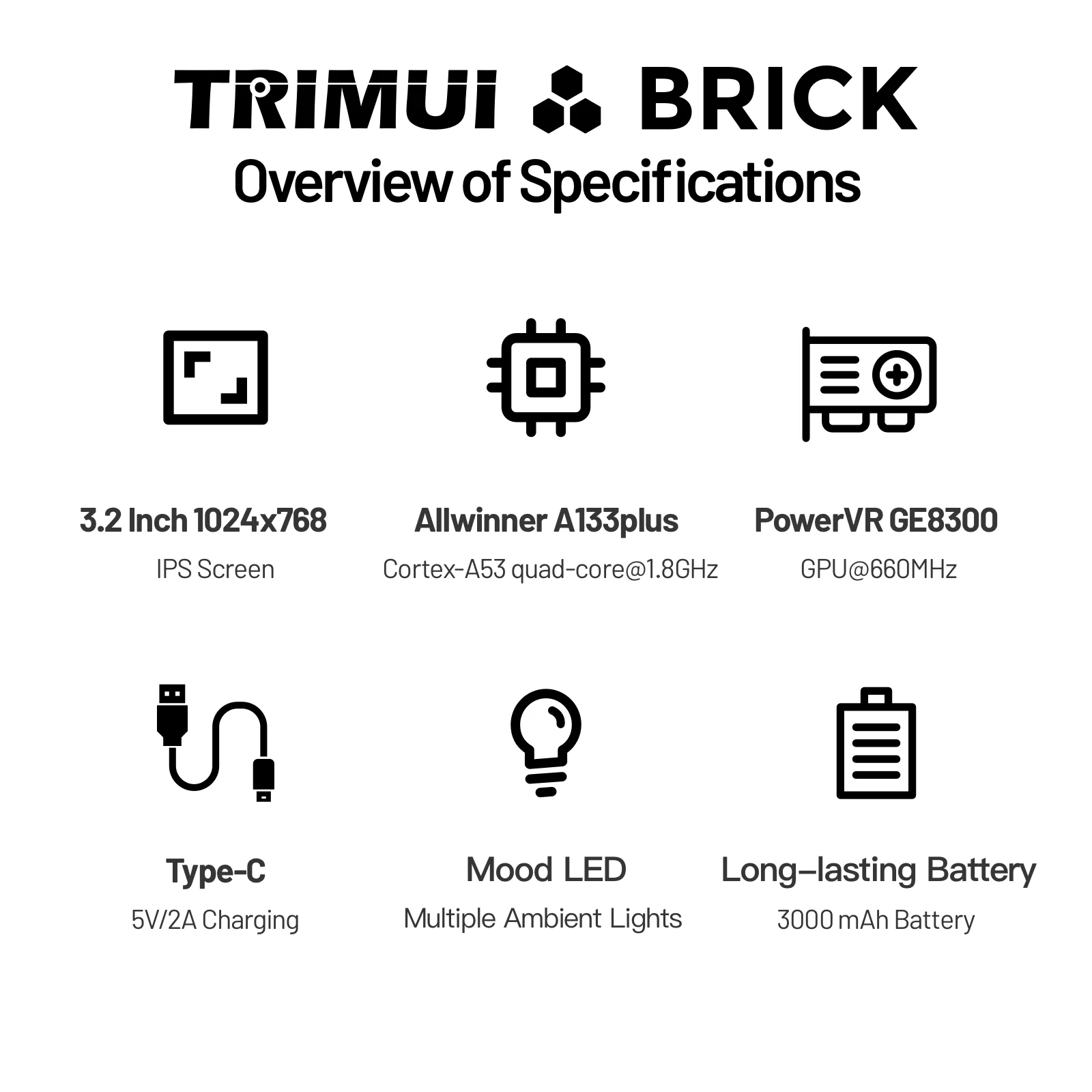 TRIMUI BRICK وحدة تحكم بجهاز ل - مراجعة Retro Gaming Usb وسعره