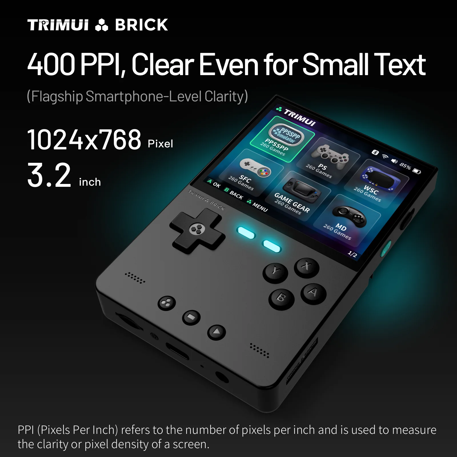 TRIMUI BRICK وحدة تحكم بجهاز ل - مراجعة Retro Gaming Usb وسعره
