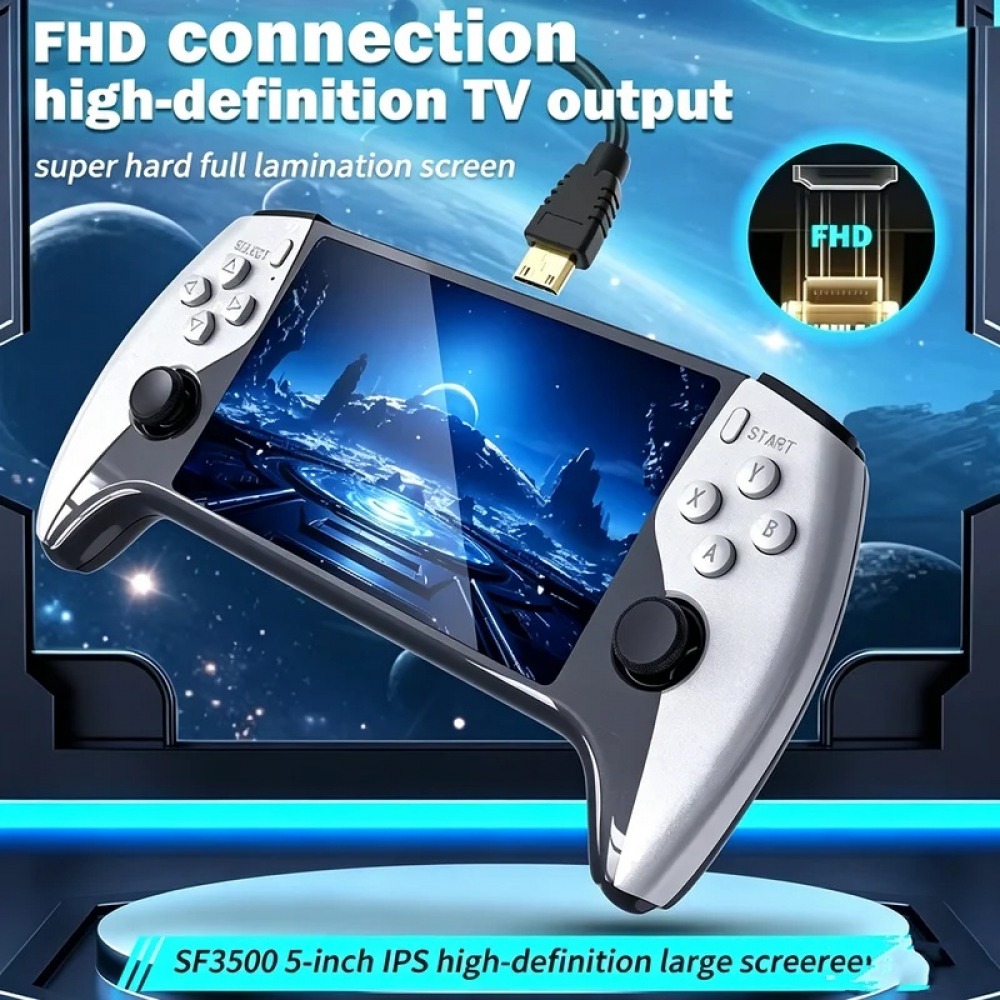 جهاز ألعاب محمول SF3500 بشاشة  - مراجعة Retro Gaming Events وسعره